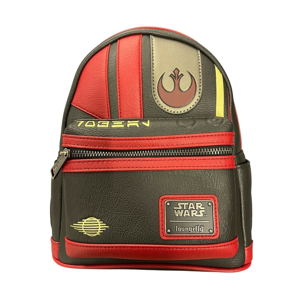 Loungefly Poe Dameron Cosplay Backpack | Star Wars The Last Jedi Bag - Picture 2 of 5